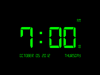 Image 0 for Digital Clock-7