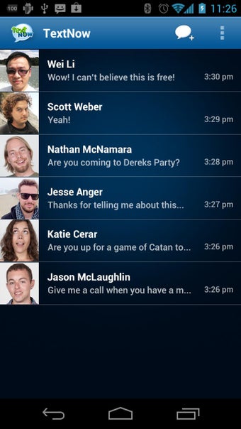 Image 1 for TextNow: Call + Text Unli…