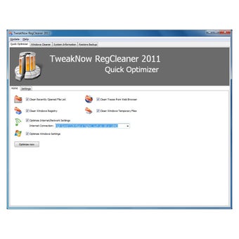 Image 0 for TweakNow RegCleaner