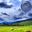 Icon of program: Field Clock Screensaver