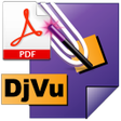 Icon of program: DjVu To PDF Converter Sof…