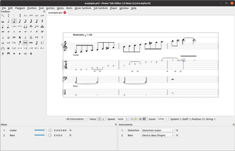 Image 0 for Power Tab Editor